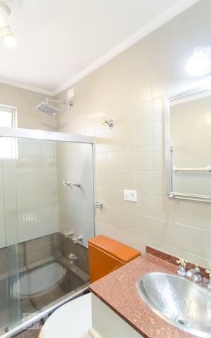 Apartamento à venda com 89m², 3 quartos e 2 vagasBanheiro da Suíte
