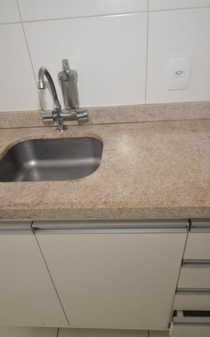 Apartamento à venda com 57m², 2 quartos e 1 vagaCozinha e Área de Serviço