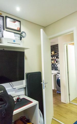 Apartamento à venda com 40m², 1 quarto e 1 vaga Apartamento à venda com 40m², 1 quarto e 1 vagaQuarto