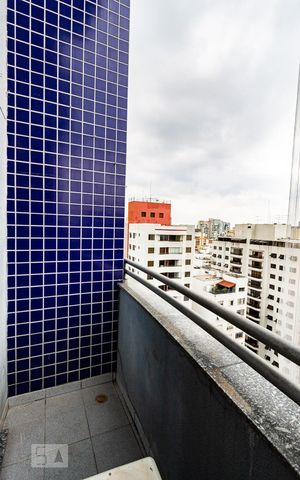 Apartamento para alugar com 45m², 1 quarto e 1 vaga Apartamento para alugar com 45m², 1 quarto e 1 vagaSacada