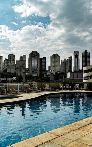 Apartamento para alugar com 49m², 1 quarto e 1 vaga Apartamento para alugar com 49m², 1 quarto e 1 vagaÁrea comum - Piscina
