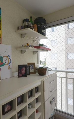 Apartamento à venda com 67m², 3 quartos e 1 vaga Apartamento à venda com 67m², 3 quartos e 1 vagaVaranda da Sala