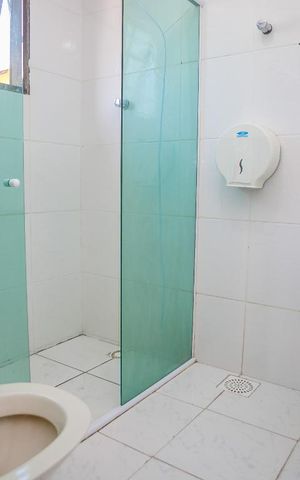 Studio para alugar com 27m², 1 quarto e sem vaga Studio para alugar com 27m², 1 quarto e sem vagaBanheiro