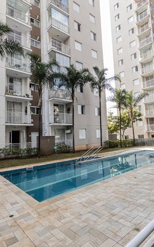 Apartamento à venda com 50m², 2 quartos e 1 vaga Apartamento à venda com 50m², 2 quartos e 1 vagaPiscina
