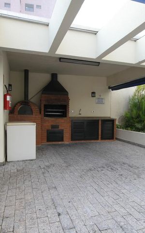Apartamento à venda com 87m², 3 quartos e 2 vagasChurrasqueira