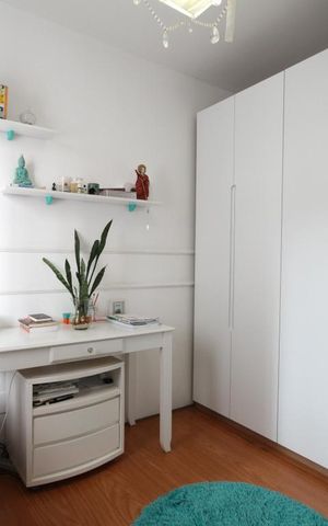 Apartamento à venda com 87m², 3 quartos e 2 vagasQuarto 1