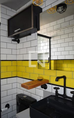 Studio à venda com 32m², 1 quarto e 1 vagaBanheiro