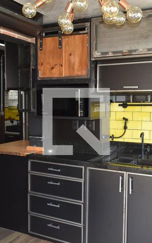 Studio à venda com 32m², 1 quarto e 1 vagaCozinha