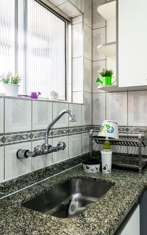 Apartamento à venda com 71m², 1 quarto e sem vagaCozinha
