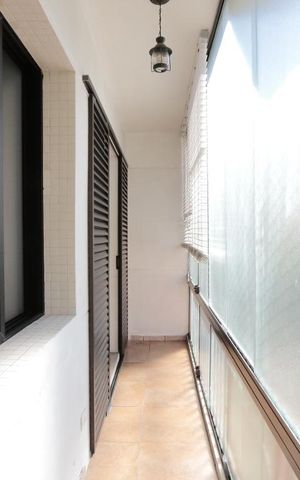 Apartamento à venda com 155m², 3 quartos e sem vagavaranda quarto 2
