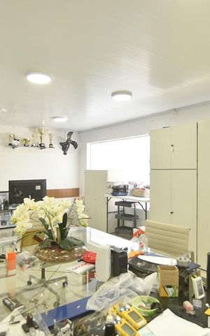 Casa para alugar com 417m², 6 quartos e 3 vagasSalão - parte frontal - piso superior