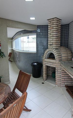 Apartamento à venda com 150m², 3 quartos e 3 vagasÁrea comum - Churrasqueira