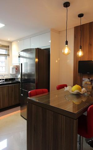 Apartamento à venda com 150m², 3 quartos e 3 vagasCozinha 