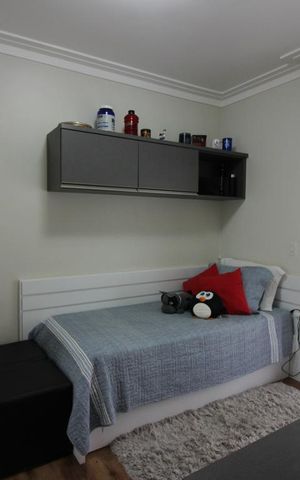 Apartamento à venda com 150m², 3 quartos e 3 vagasQuarto 3 - Suíte