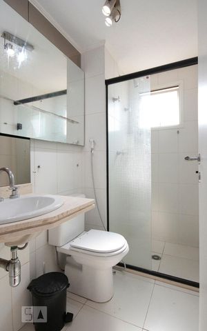 Apartamento para alugar com 147m², 3 quartos e 2 vagasBanheiro da Suíte 1