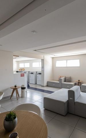 Apartamento à venda com 34m², 1 quarto e sem vaga Apartamento à venda com 34m², 1 quarto e sem vagaLavanderia