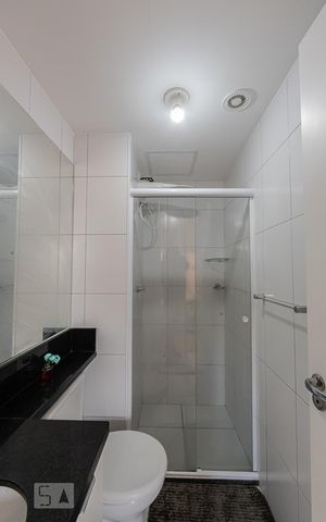 Apartamento à venda com 34m², 1 quarto e sem vaga Apartamento à venda com 34m², 1 quarto e sem vagaBanheiro Social