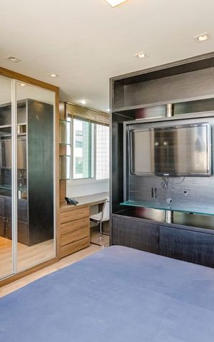 Studio para alugar com 45m², 1 quarto e 1 vagaQuarto