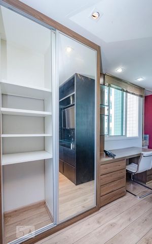 Studio para alugar com 45m², 1 quarto e 1 vagaQuarto