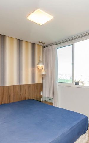 Studio para alugar com 45m², 1 quarto e 1 vagaQuarto