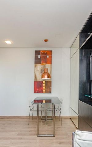 Studio para alugar com 45m², 1 quarto e 1 vagaSala