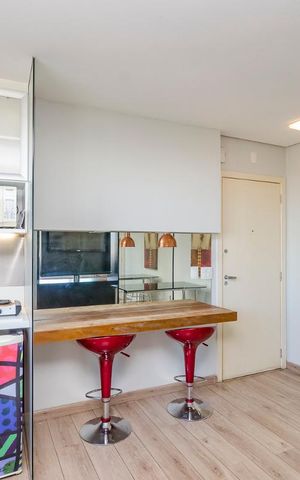 Studio para alugar com 45m², 1 quarto e 1 vagaSala