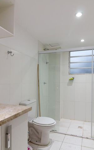Apartamento para alugar com 45m², 1 quarto e 1 vagaBanheiro