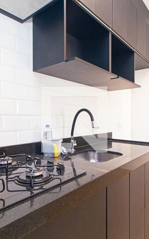 Apartamento à venda com 35m², 1 quarto e sem vaga Apartamento à venda com 35m², 1 quarto e sem vagaCozinha