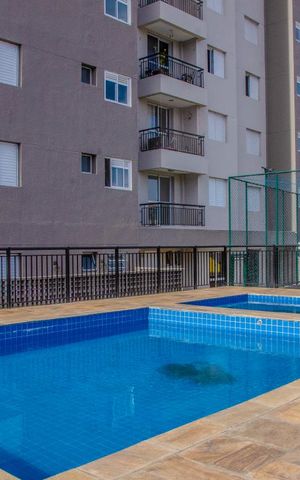 Apartamento à venda com 53m², 1 quarto e 1 vaga Apartamento à venda com 53m², 1 quarto e 1 vagaPiscina