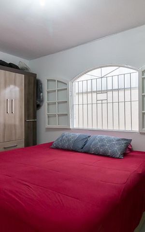 Casa para alugar com 125m², 2 quartos e 2 vagasQuarto 1