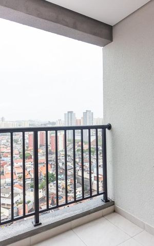 Apartamento para alugar com 40m², 1 quarto e 1 vaga Apartamento para alugar com 40m², 1 quarto e 1 vagaVaranda