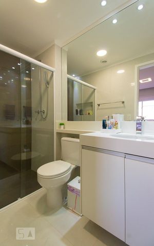 Apartamento à venda com 63m², 2 quartos e 1 vagaBanheiro da Suíte