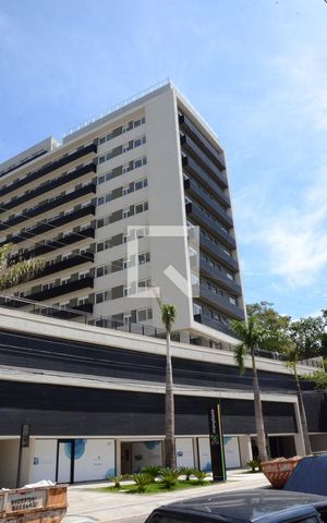 Apartamento para alugar com 38m², 1 quarto e 1 vagaFachada