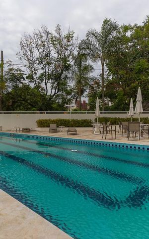 Apartamento para alugar com 60m², 1 quarto e 2 vagas Apartamento para alugar com 60m², 1 quarto e 2 vagasÁrea comum - Piscina