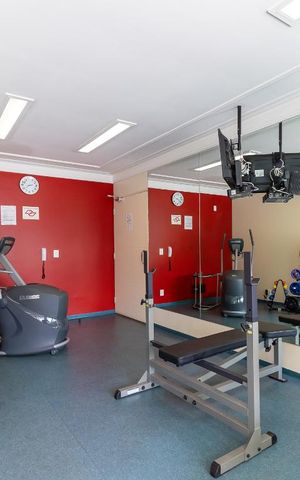 Apartamento para alugar com 60m², 1 quarto e 2 vagas Apartamento para alugar com 60m², 1 quarto e 2 vagasÁrea comum - Academia