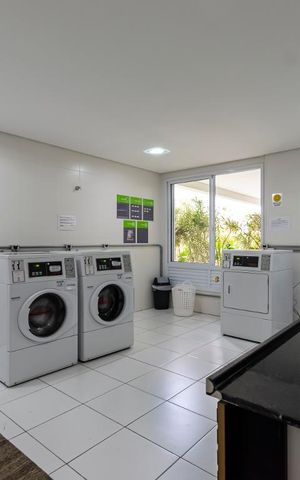 Studio à venda com 38m², 1 quarto e 1 vagaÁrea comum - Lavanderia