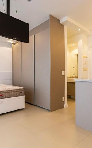 Studio à venda com 38m², 1 quarto e 1 vagaStudio