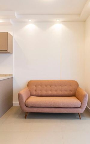 Studio à venda com 38m², 1 quarto e 1 vagaStudio