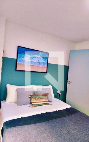 Apartamento para alugar com 45m², 1 quarto e 1 vaga Apartamento para alugar com 45m², 1 quarto e 1 vagaQuarto
