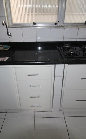Apartamento à venda com 86m², 3 quartos e 1 vagaCozinha pia e cook top