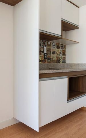 Studio à venda com 22m², 1 quarto e sem vagaCozinha
