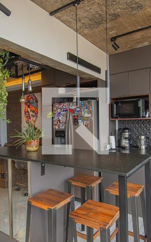 Apartamento à venda com 47m², 1 quarto e 1 vagaVaranda/ Cozinha