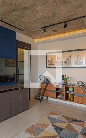 Apartamento à venda com 47m², 1 quarto e 1 vagaSala