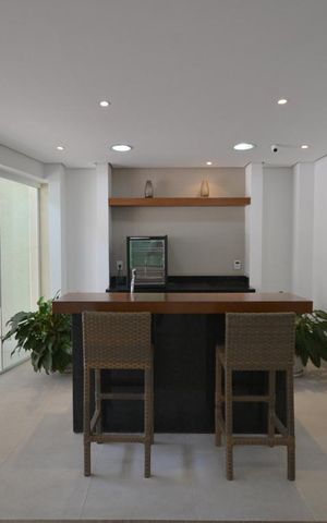 Apartamento à venda com 47m², 1 quarto e 1 vagaEspaço Gourmet