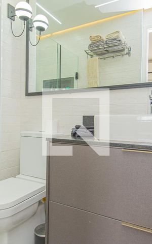 Apartamento à venda com 47m², 1 quarto e 1 vagaBanheiro