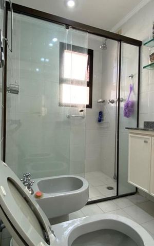 Apartamento à venda com 212m², 3 quartos e 3 vagas Apartamento à venda com 212m², 3 quartos e 3 vagasBanheiro da Suíte 3