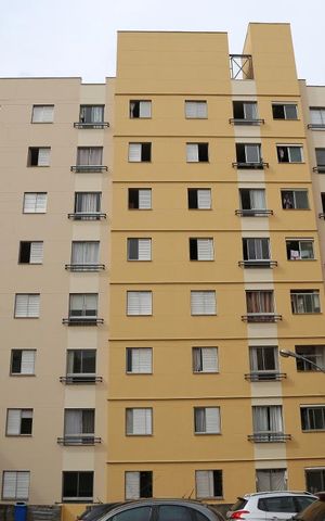 Apartamento à venda com 49m², 2 quartos e 1 vagaFachada do bloco
