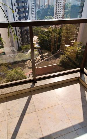 Apartamento para alugar com 197m², 4 quartos e 3 vagasVaranda 1 da Sala 