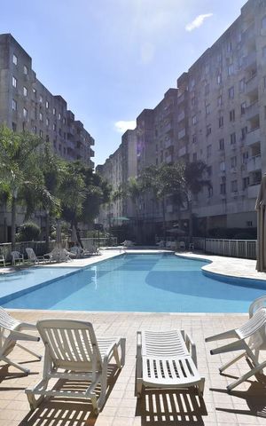 Apartamento à venda com 74m², 3 quartos e 1 vagaÁrea comum - Piscina