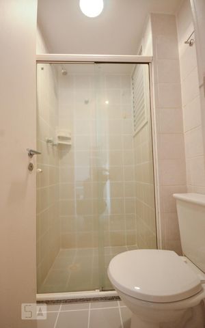 Apartamento para alugar com 40m², 1 quarto e 1 vaga Apartamento para alugar com 40m², 1 quarto e 1 vagaBanheiro Social